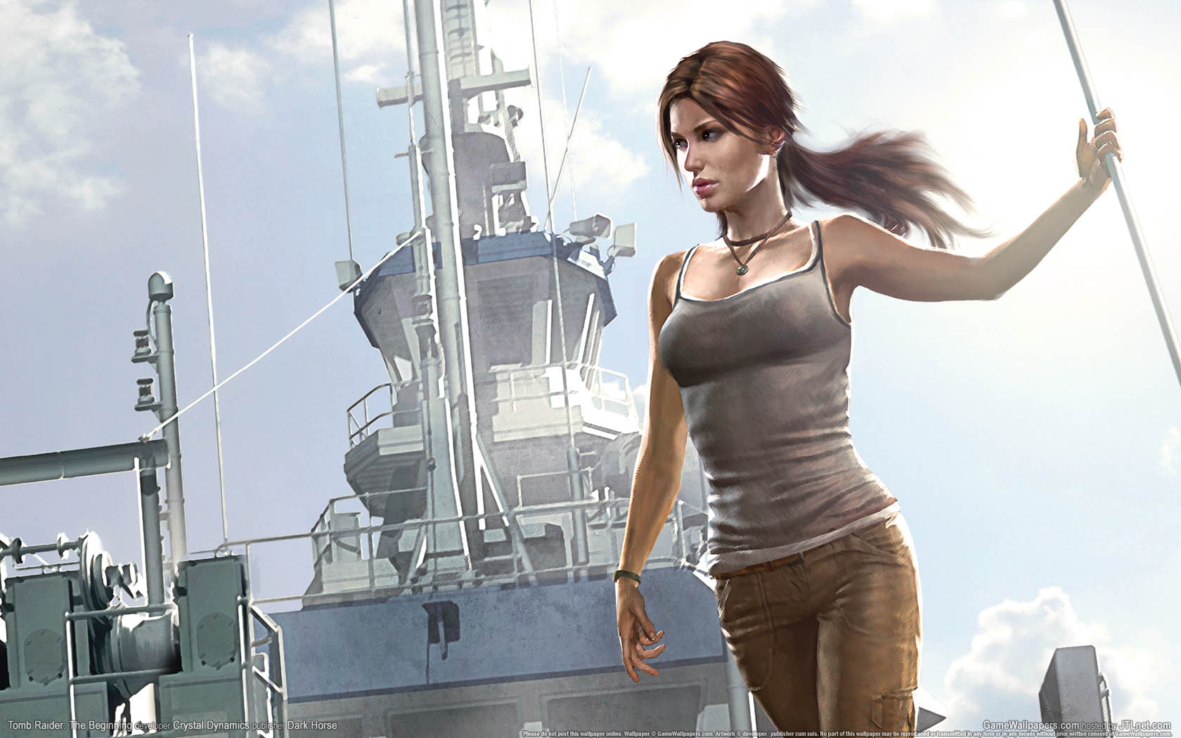 Tomb Raider: The Beginning fond d'cran 01 1680x1050