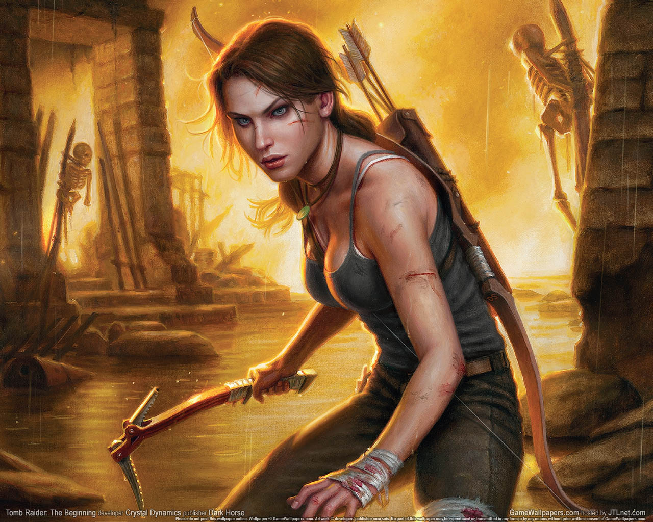 Tomb Raider: The Beginningνmmer=02 fond d'cran  1280x1024