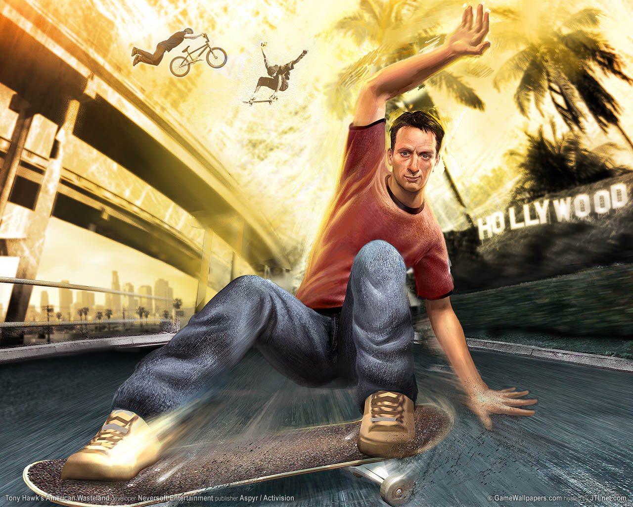 Tony Hawk's American Wasteland achtergrond 01 1280x1024