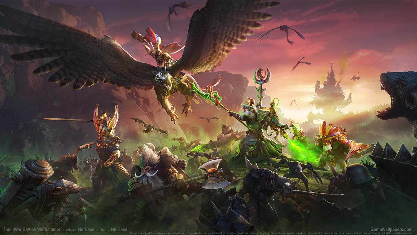 Total War Battles Warhammer wallpaper 01 1360x768