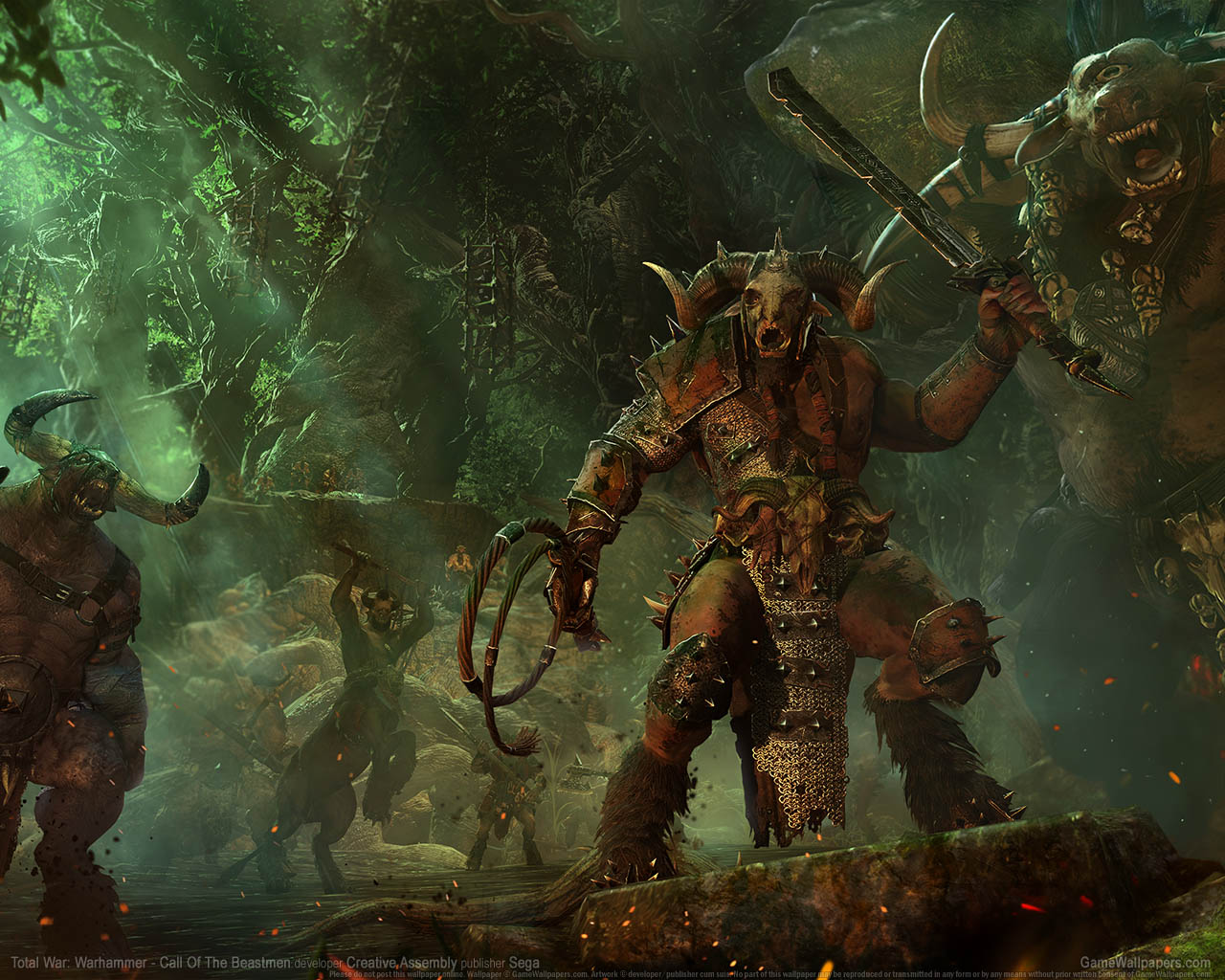 Total War%253A Warhammer - Call of the Beastmen fond d'cran 01 1280x1024