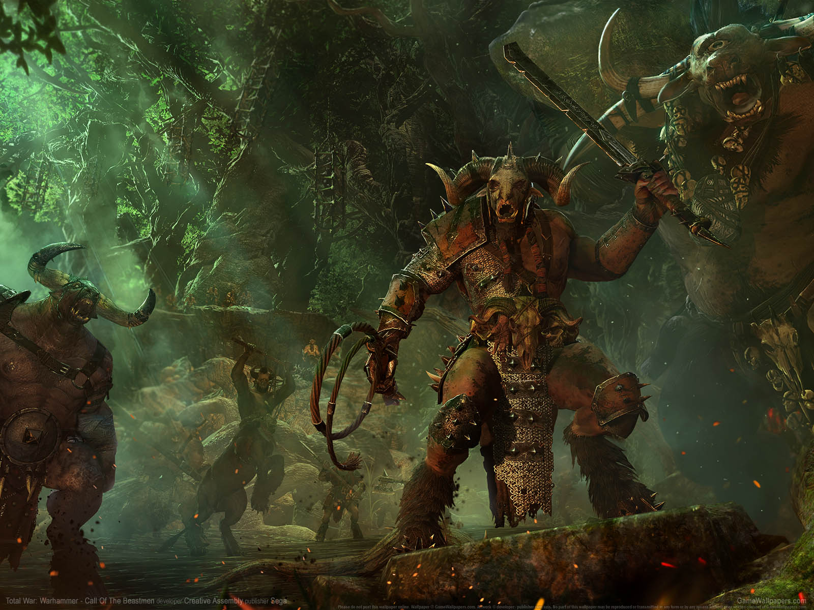 Total War: Warhammer - Call of the Beastmen fond d'cran 01 1600x1200