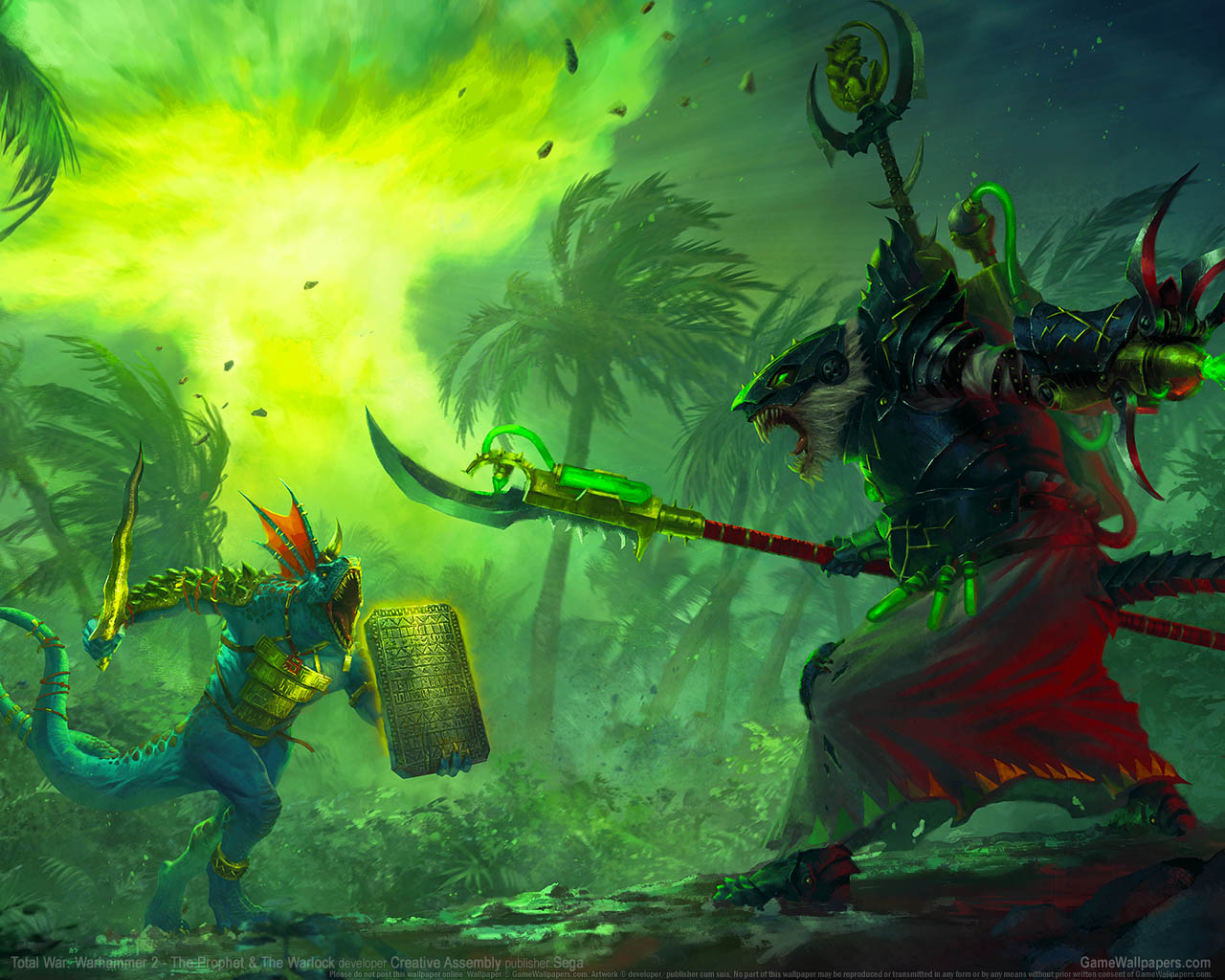 Total War: Warhammer 2 - The Prophet & The Warlockνmmer=01 achtergrond  1280x1024