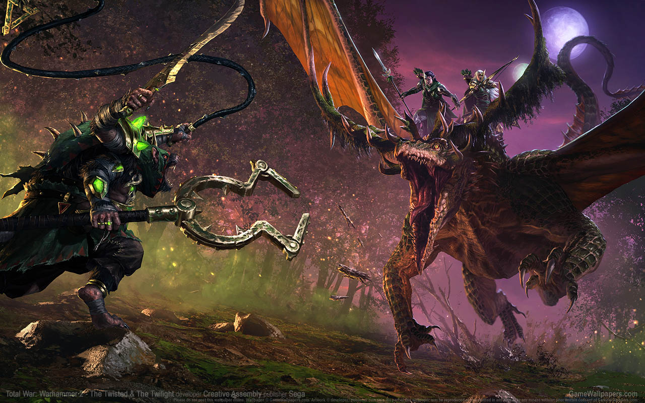 Total War: Warhammer 2 - The Twisted & the Twilight wallpaper 01 1280x800
