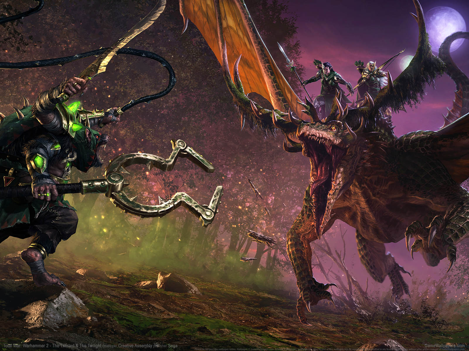 Total War: Warhammer 2 - The Twisted & the Twilight wallpaper 01 1600x1200