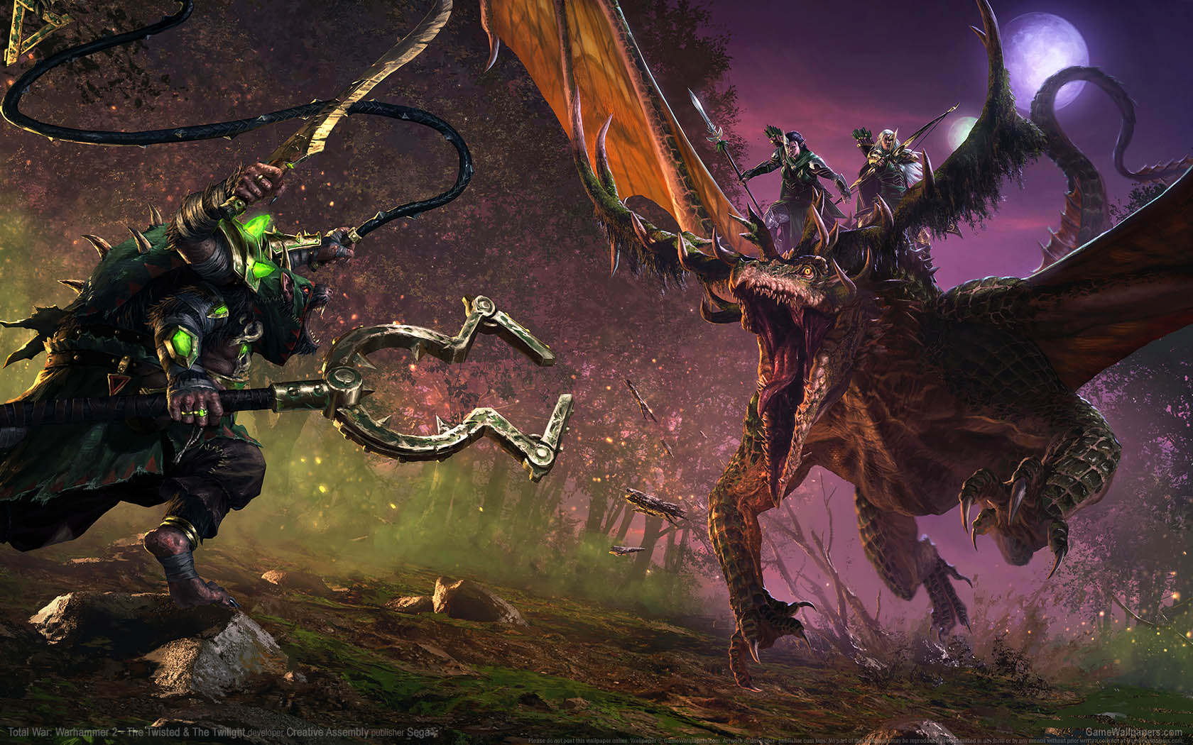 Total War: Warhammer 2 - The Twisted & the Twilight Hintergrundbild 01 1680x1050