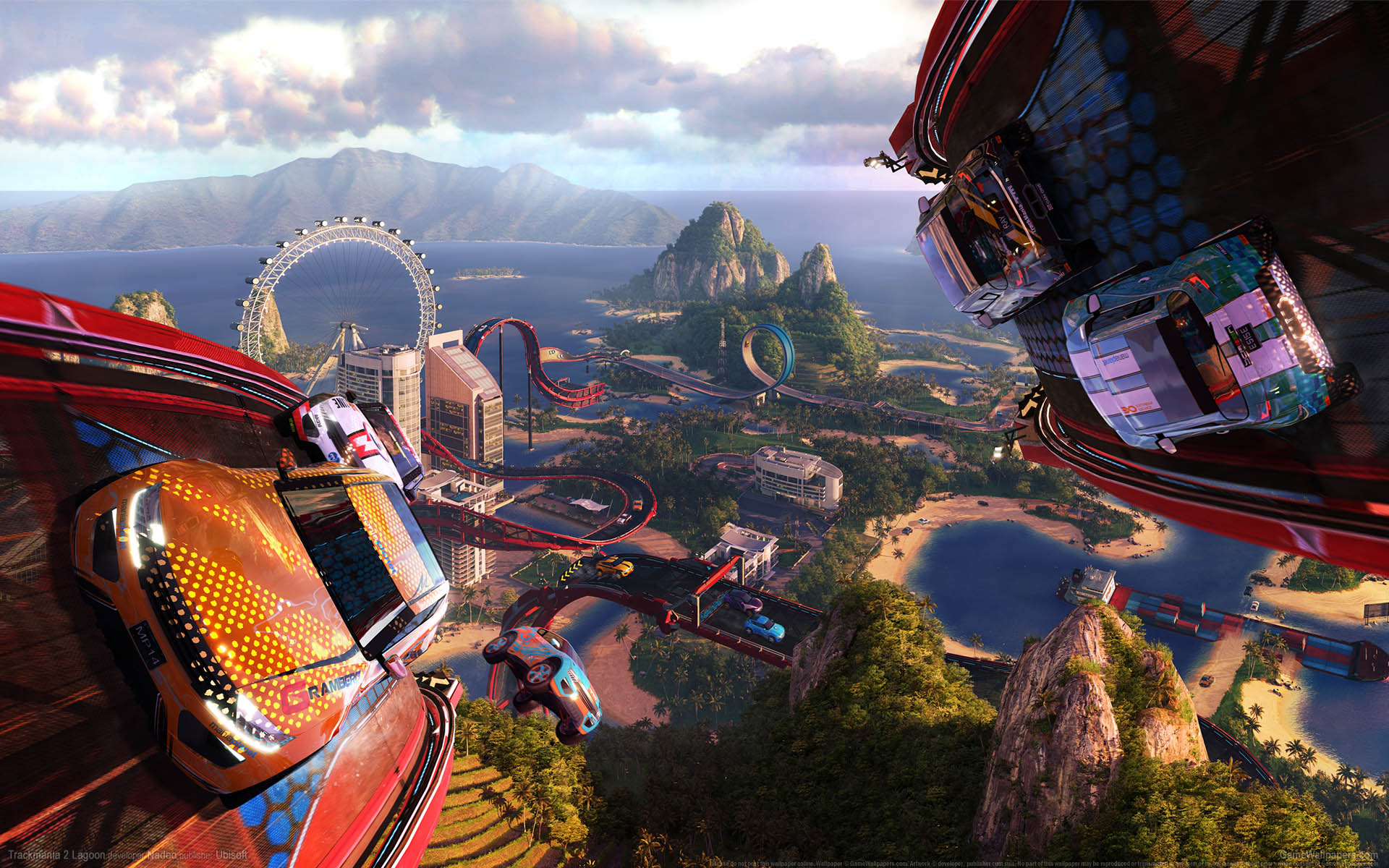 Trackmania 2 Lagoon wallpaper 01 1920x1200