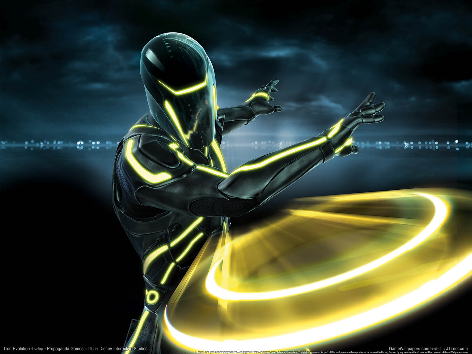 Tron Evolution achtergrond 01 1600x1200