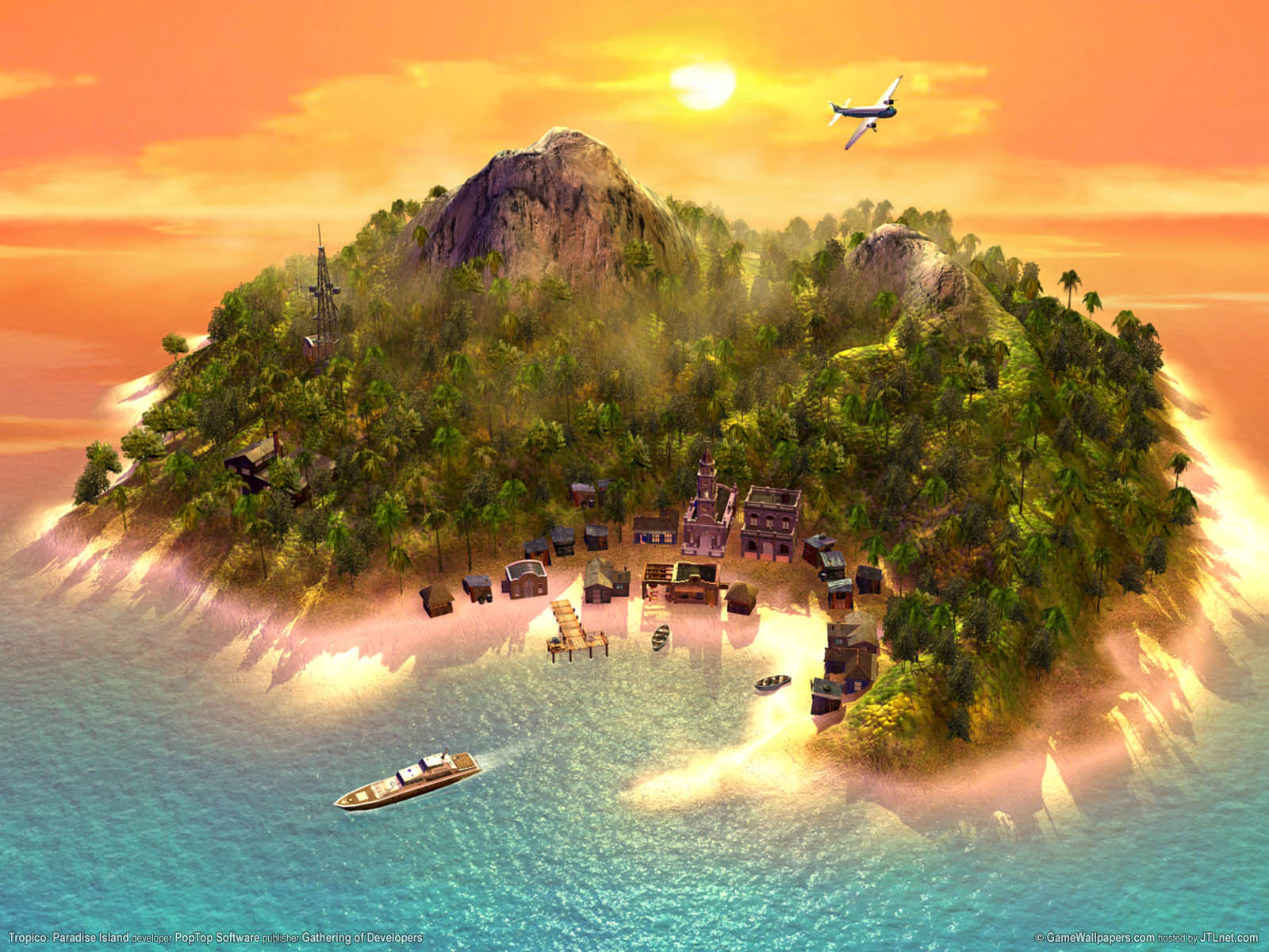 Tropico: Paradise Island fond d'cran 02 1600x1200