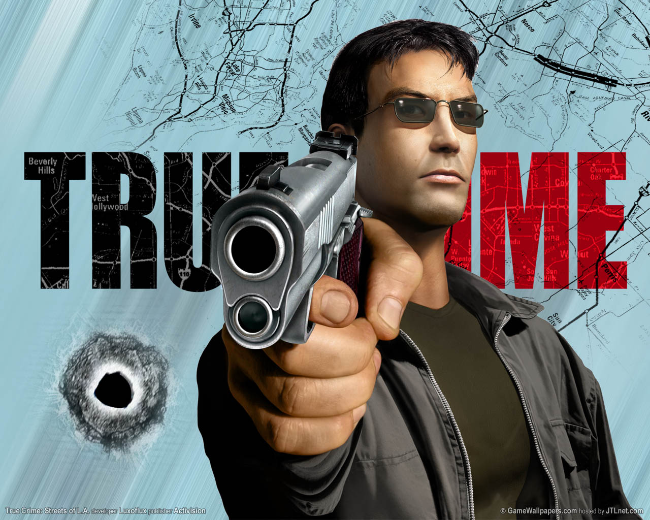 True Crime: Streets of L.A. achtergrond 04 1280x1024