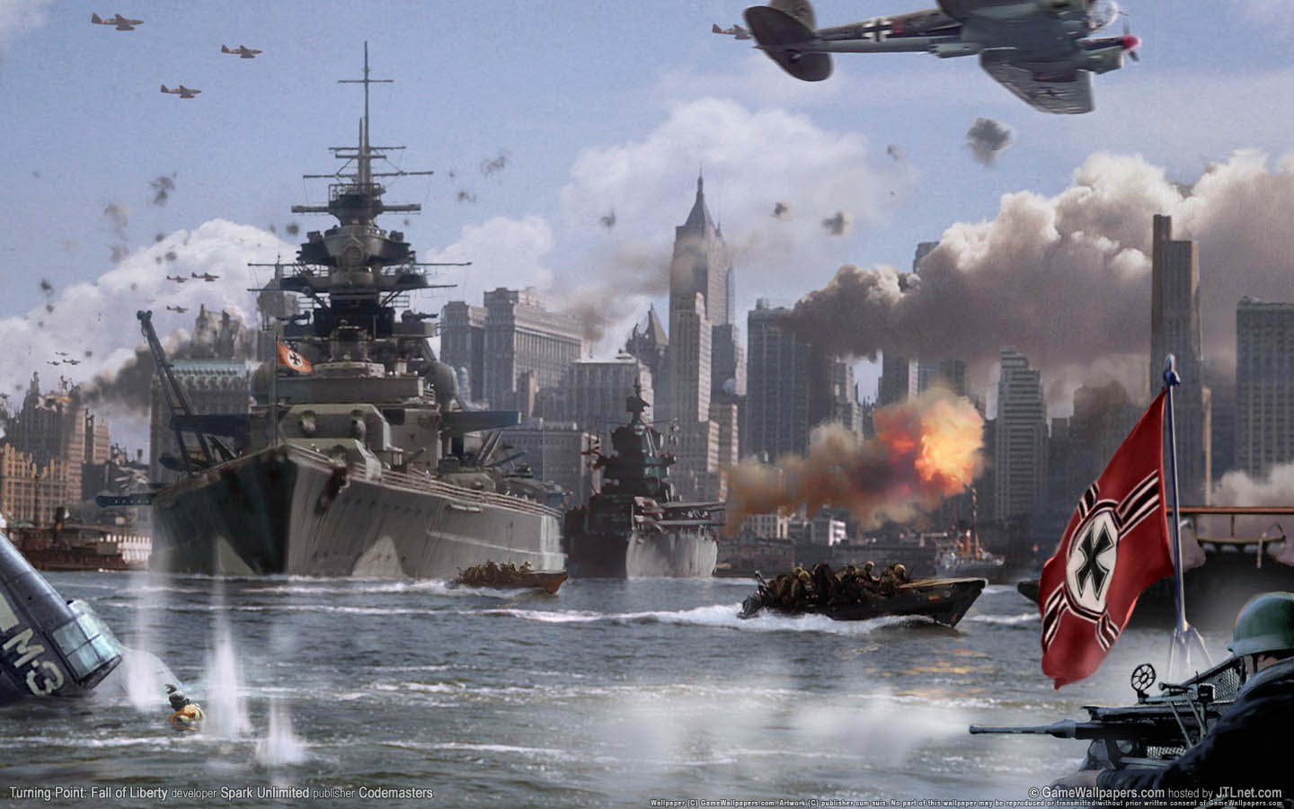 Turning Point: Fall of Liberty Hintergrundbild 02 1440x900