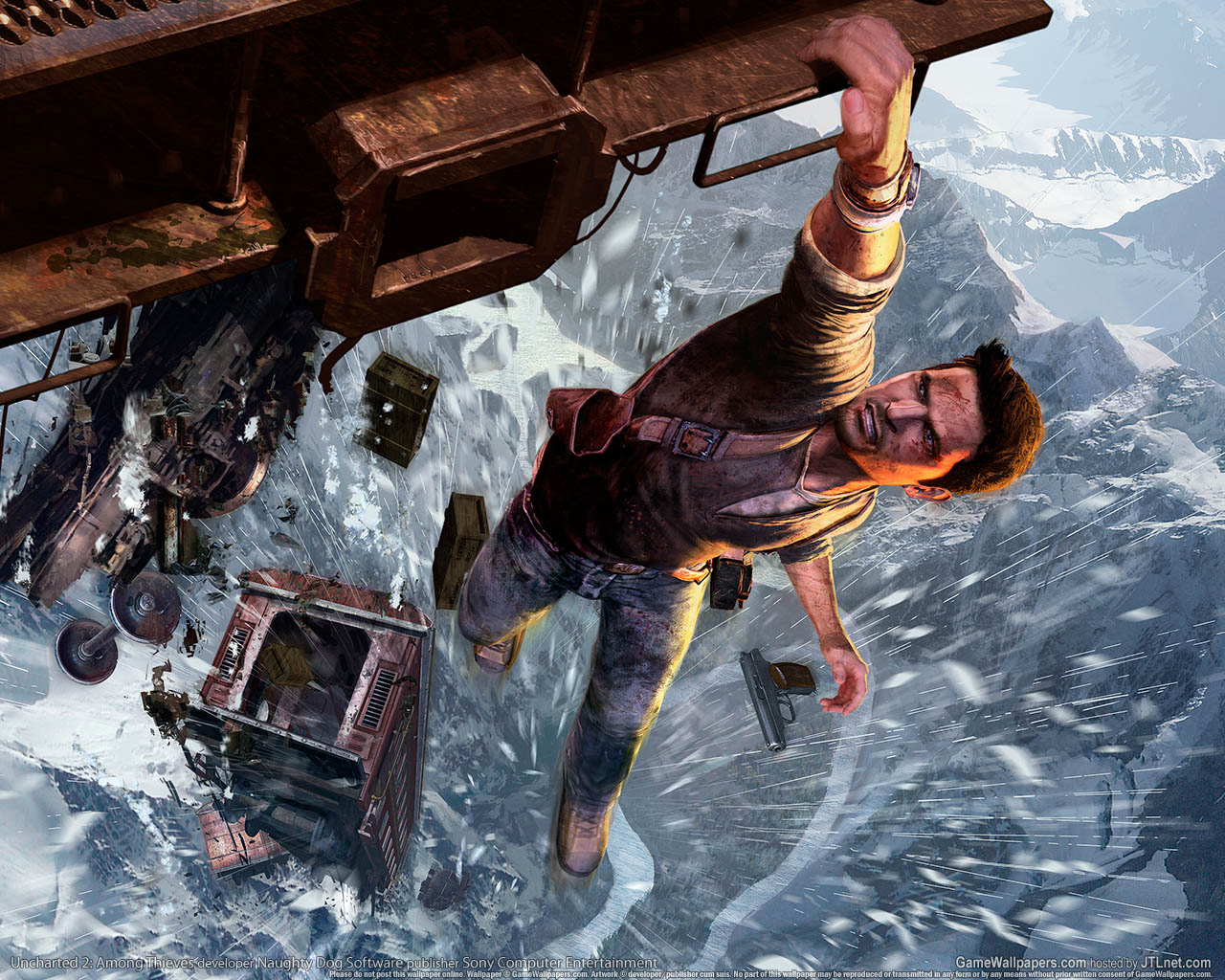 Uncharted 2: Among Thieves fond d'cran 02 1280x1024