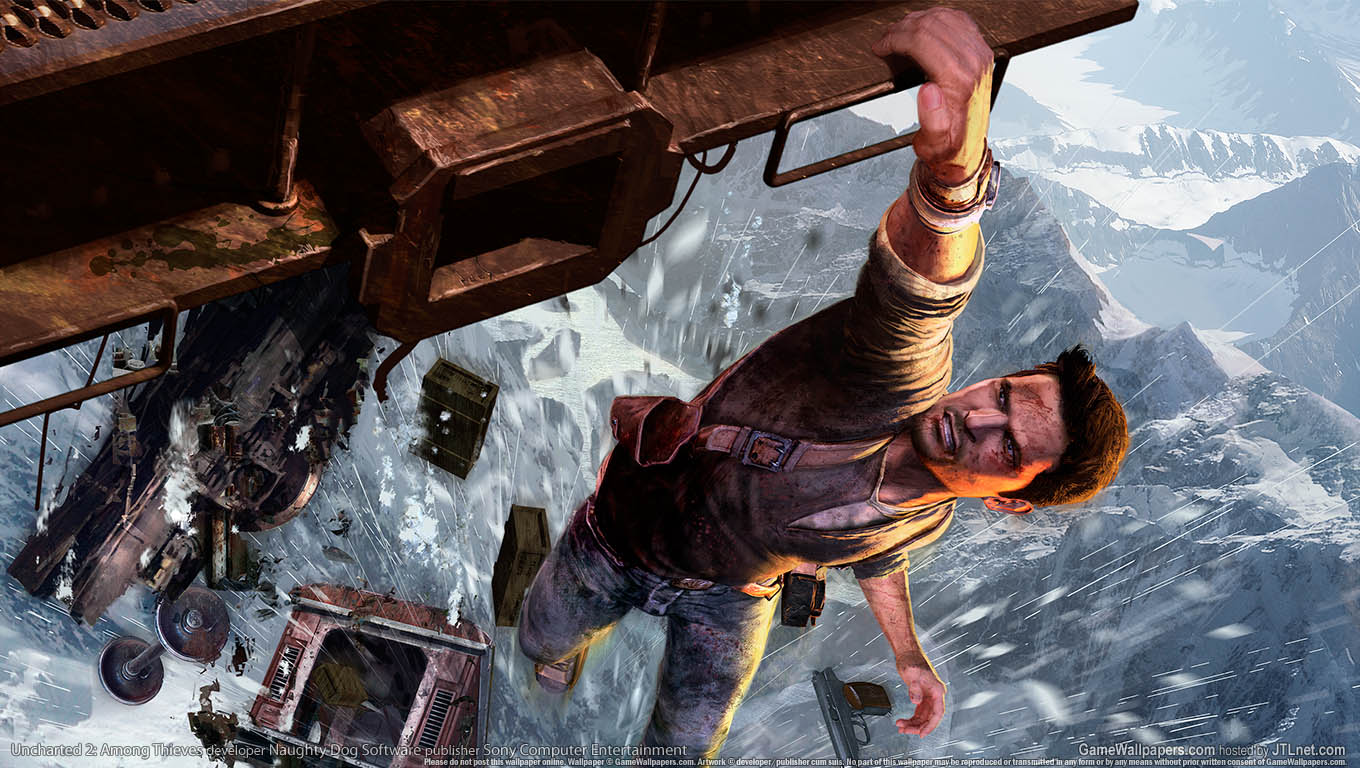 Uncharted 2: Among Thieves wallpaper 02 1360x768