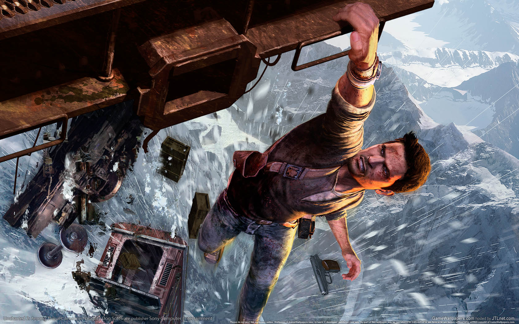 Uncharted 2: Among Thieves wallpaper 02 1680x1050