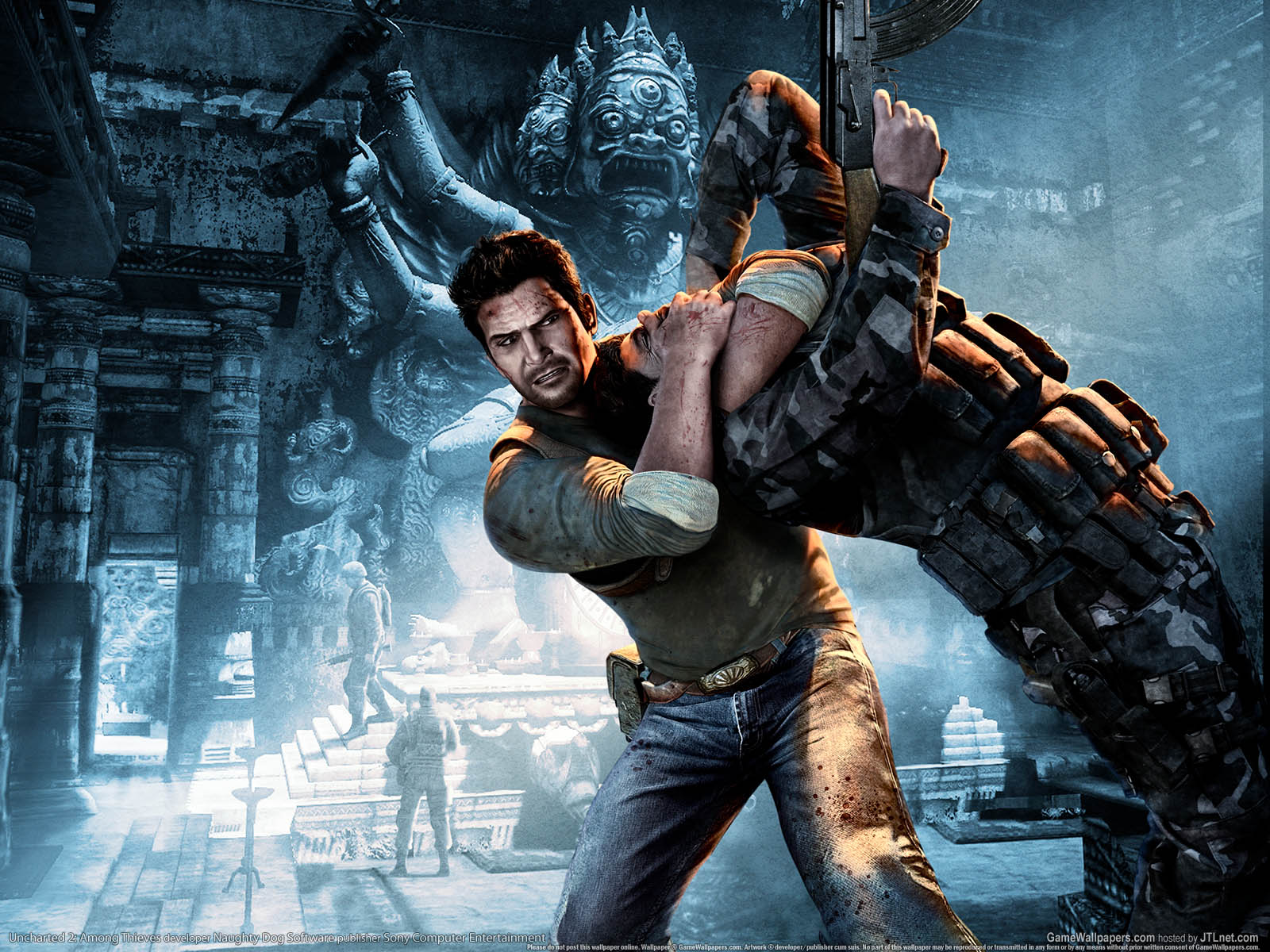 Uncharted 2: Among Thieves fond d'cran 03 1600x1200