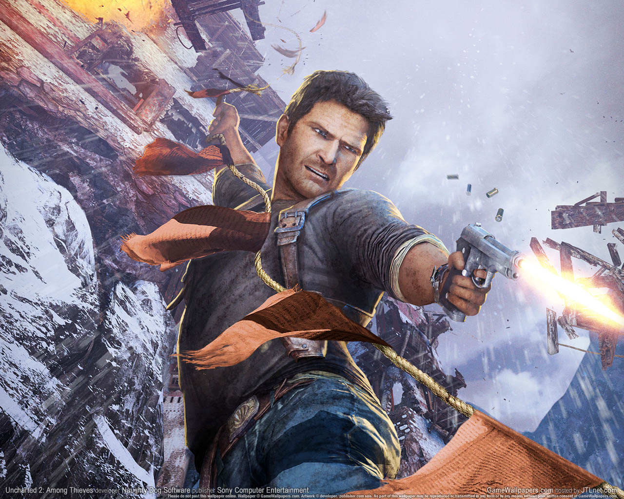 Uncharted 2%3A Among Thieves wallpaper 04 1280x1024
