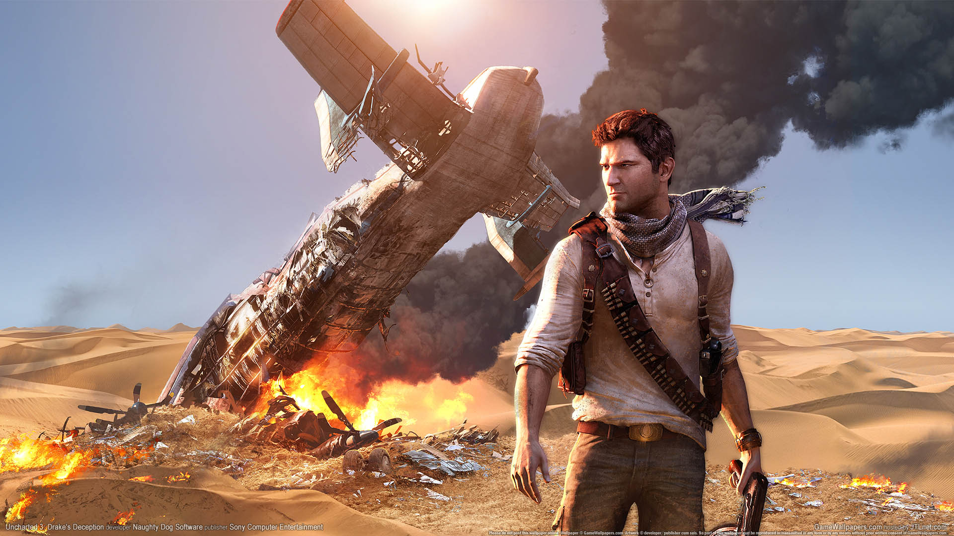 Uncharted 3: Drake's Deception fondo de escritorio 01 1920x1080