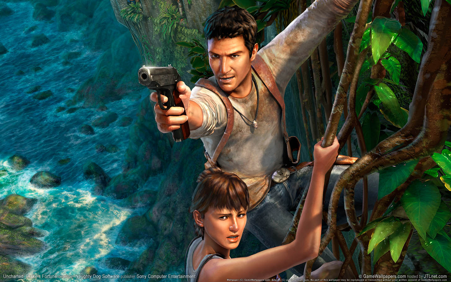 Uncharted: Drake's Fortune wallpaper 01 1440x900