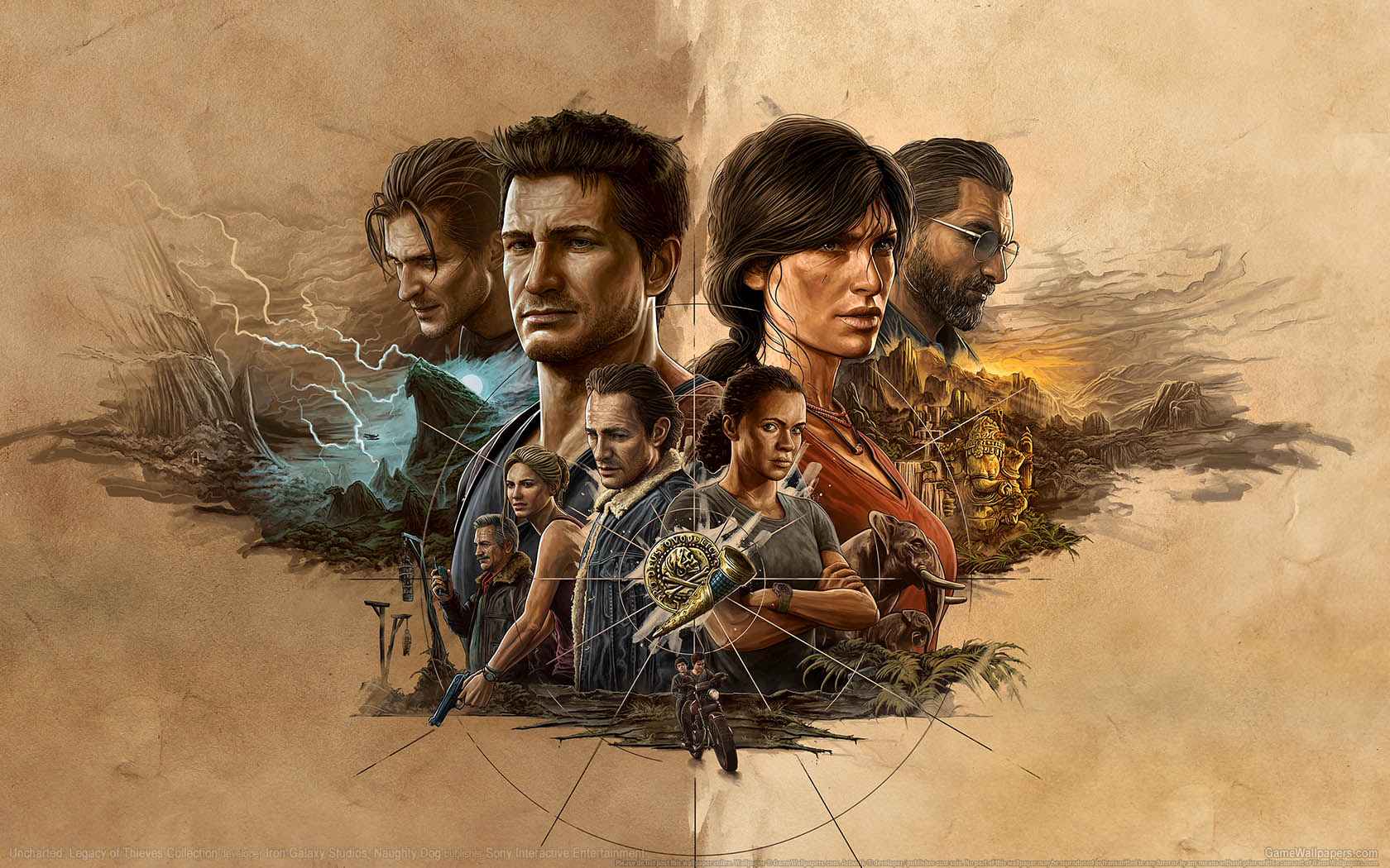 Uncharted: Legacy of Thieves Collection wallpaper 01 1680x1050