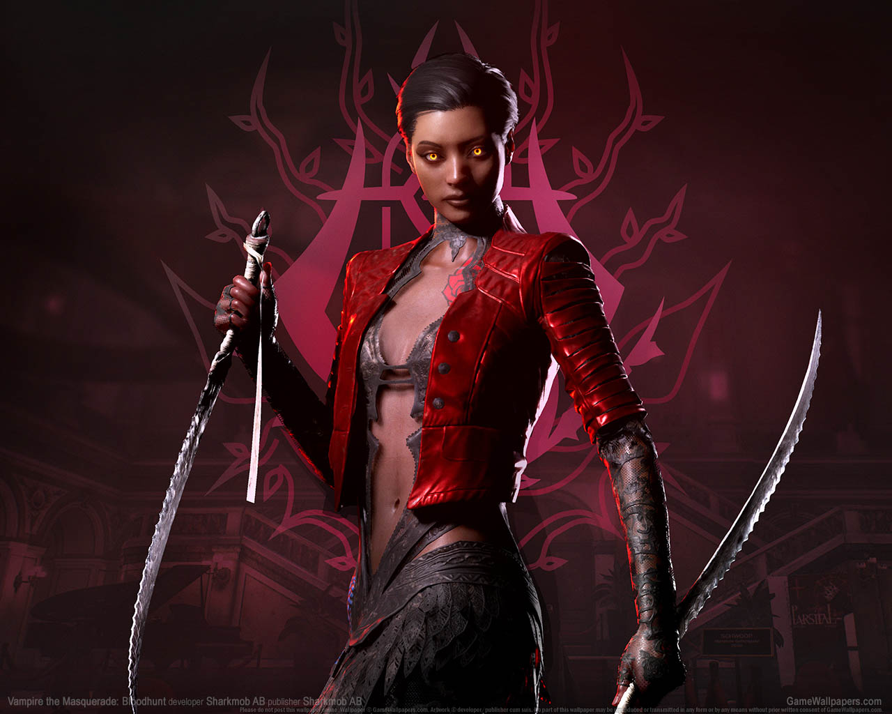 Vampire: The Masquerade Bloodhunt fondo de escritorio 02 1280x1024