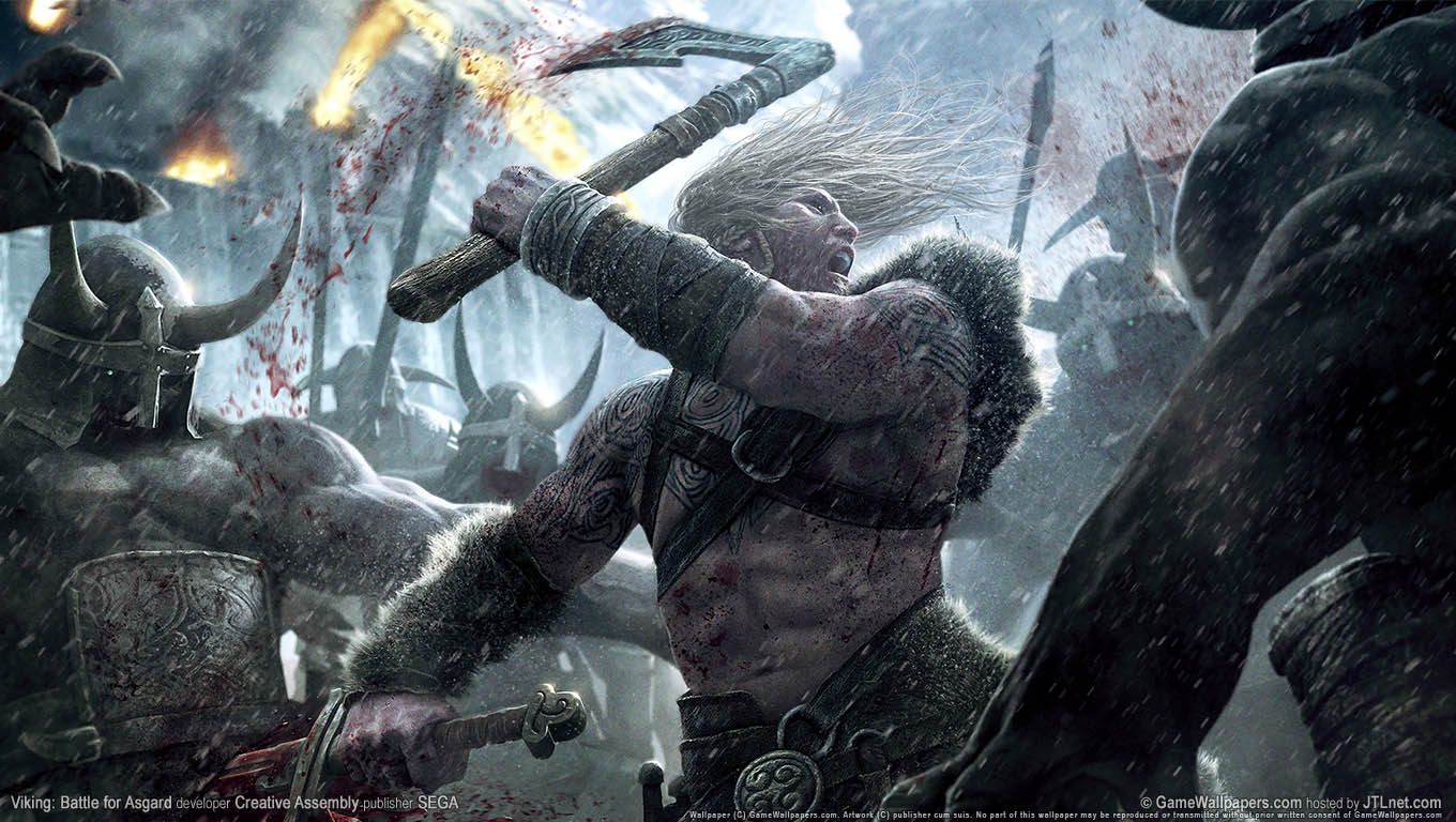 Viking: Battle for Asgard fond d'cran 01 1360x768