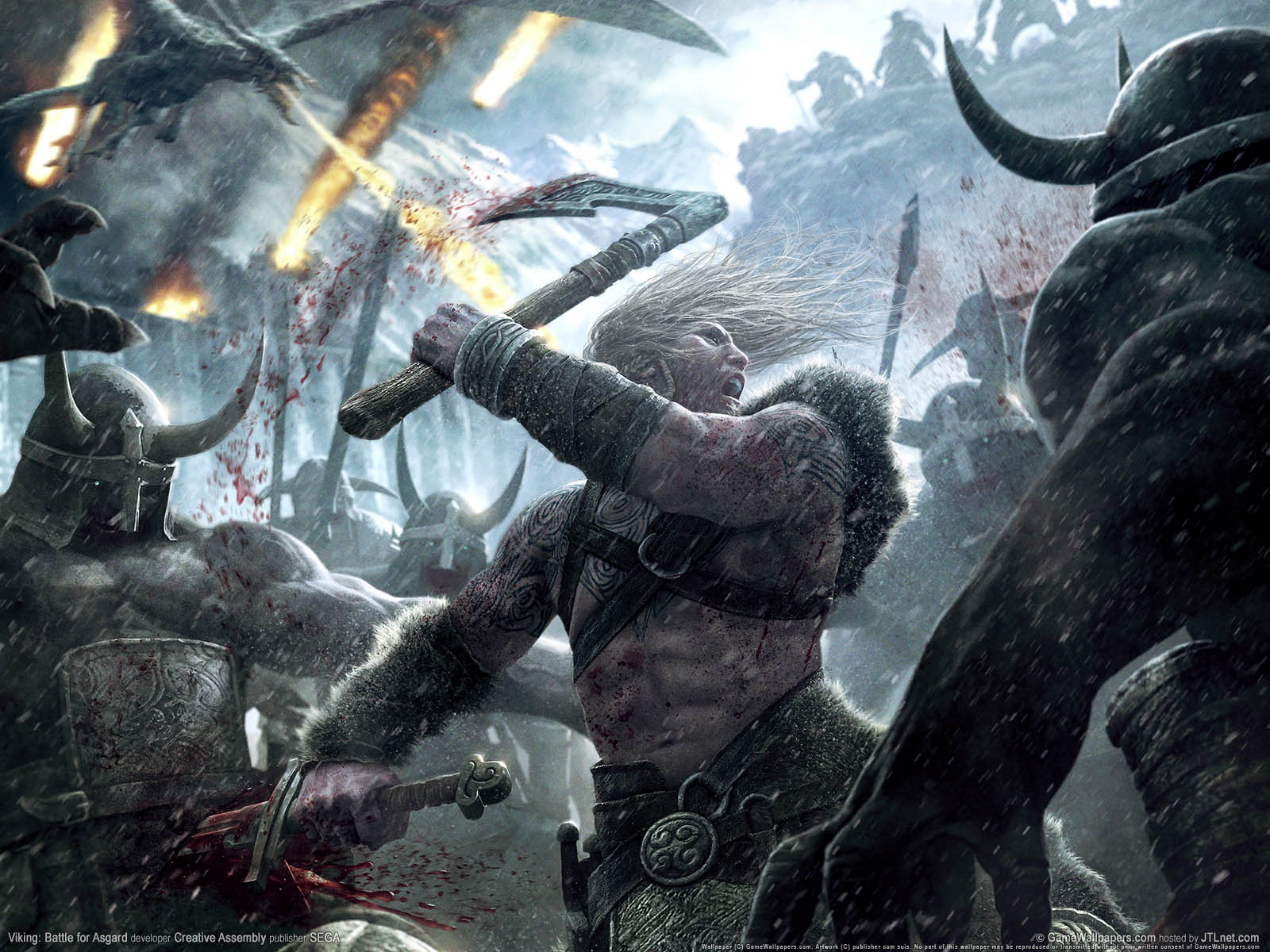 Viking: Battle for Asgard achtergrond 01 1600x1200
