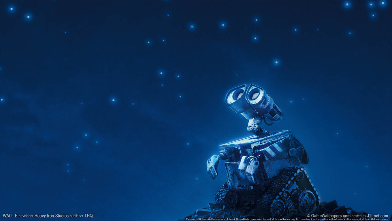 WALL-E wallpaper 01 1360x768