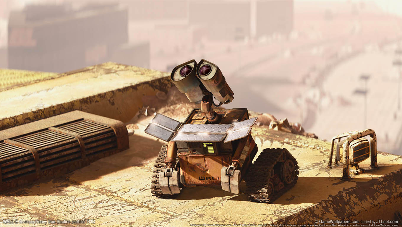 WALL-E fond d'cran 02 1360x768