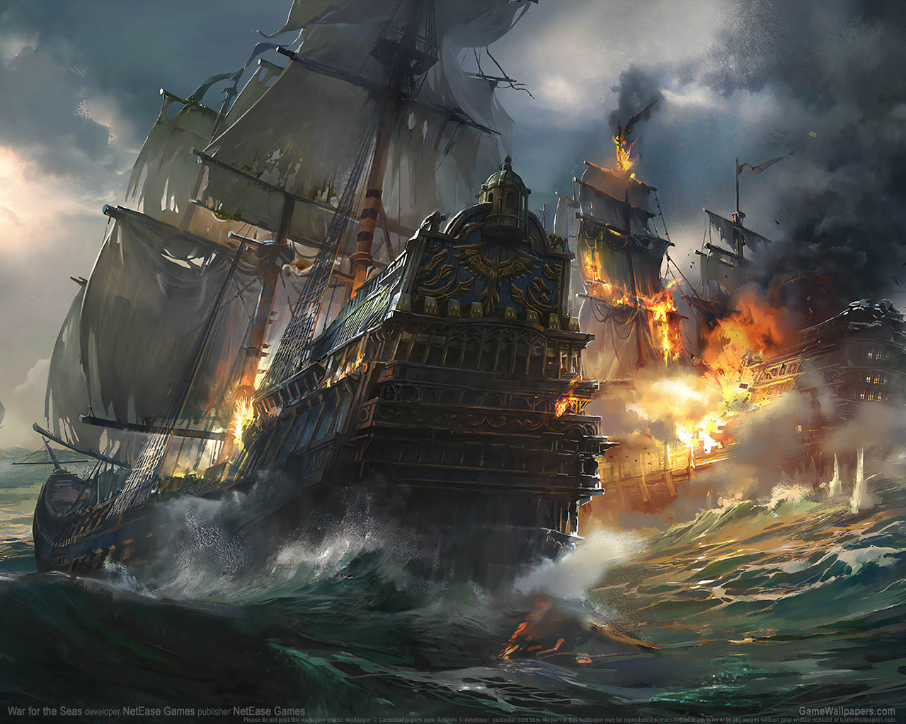 War of the Seas wallpaper 01 1280x1024