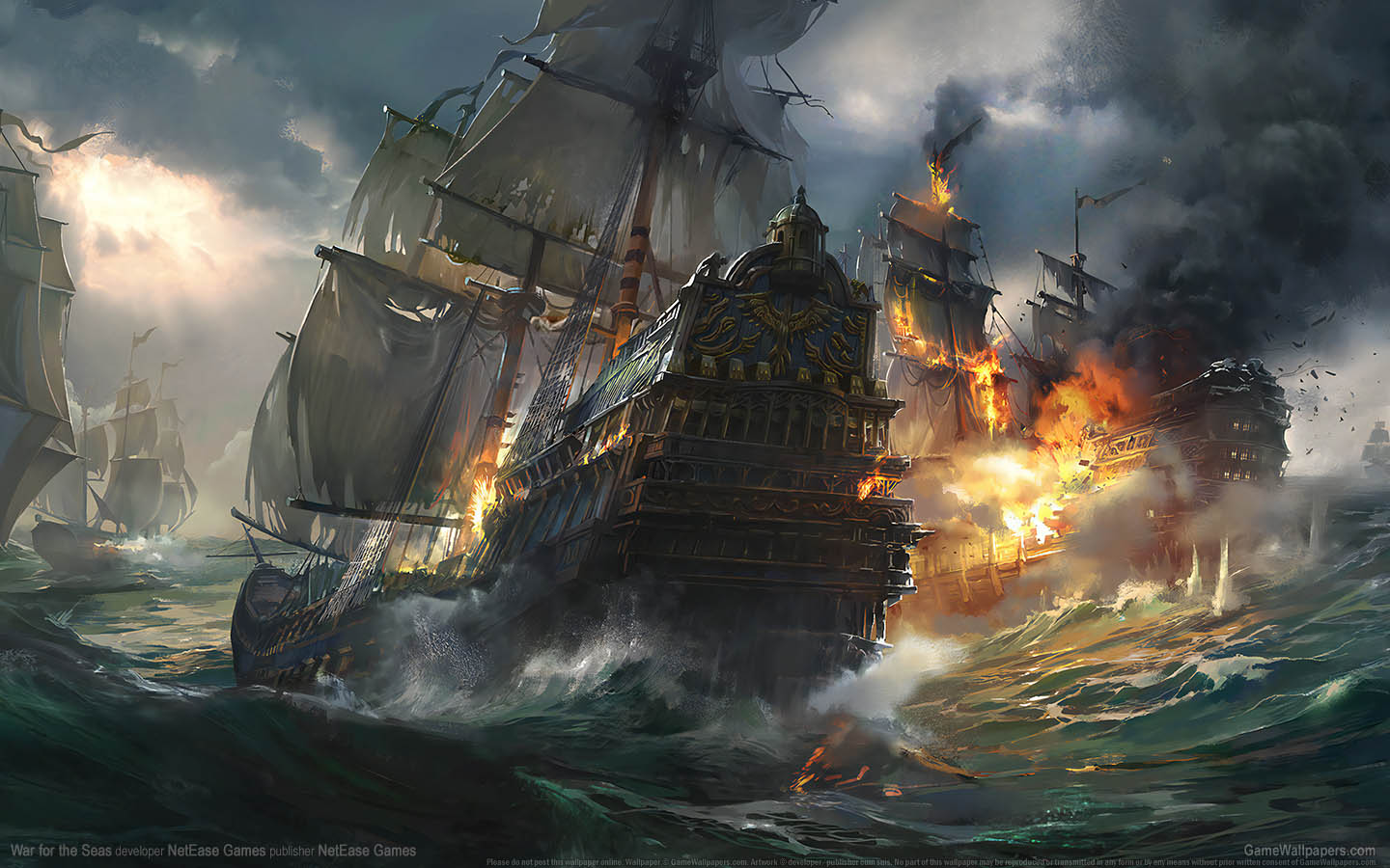 War of the Seas wallpaper 01 1440x900