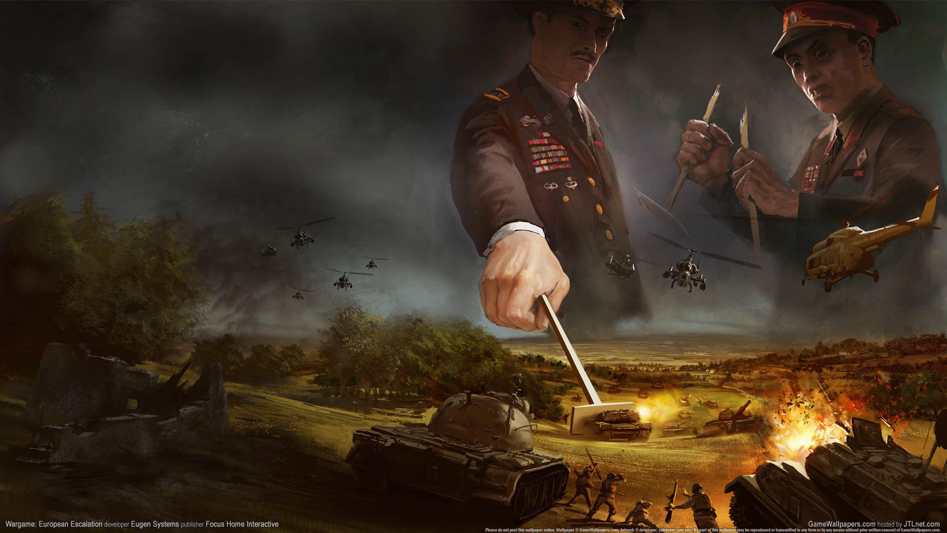 Wargame: European Escalation Hintergrundbild 01 1920x1080