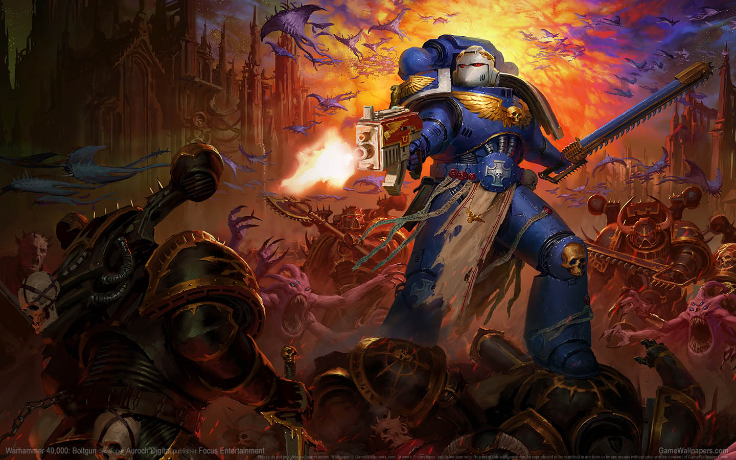 Warhammer 40%2C000%3A Boltgun wallpaper 01 1440x900