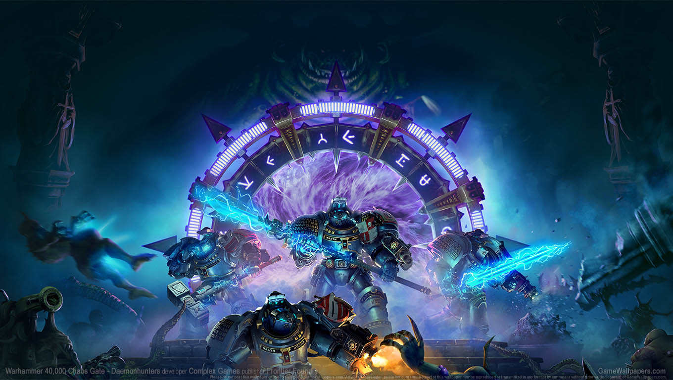 Warhammer 40,000: Chaos Gate - Daemonhunters Hintergrundbild 01 1360x768
