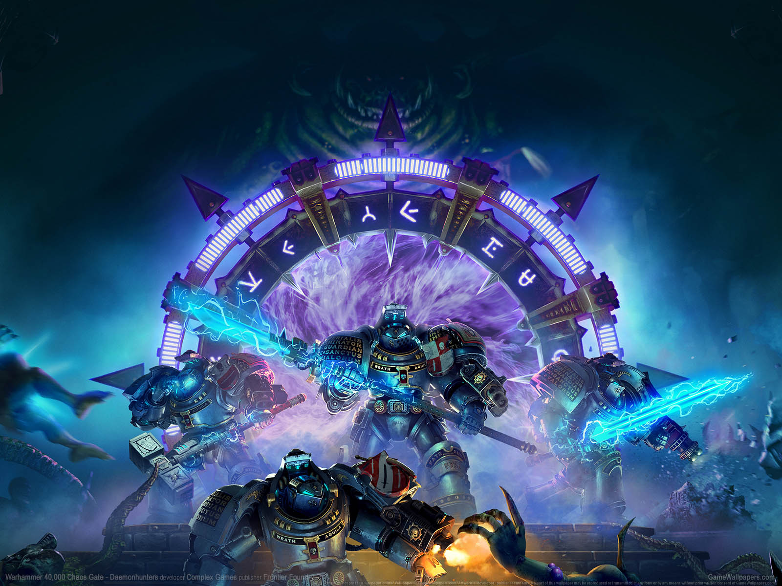 Warhammer 40,000: Chaos Gate - Daemonhunters Hintergrundbild 01 1600x1200