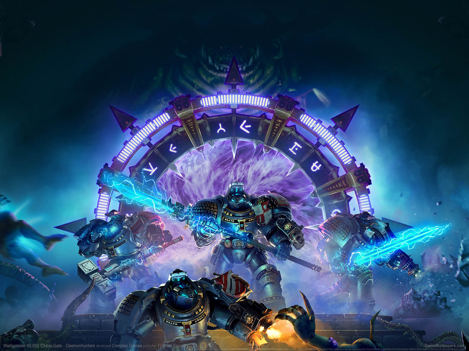 Warhammer 40,000: Chaos Gate - Daemonhunters wallpaper 01 1600x1200