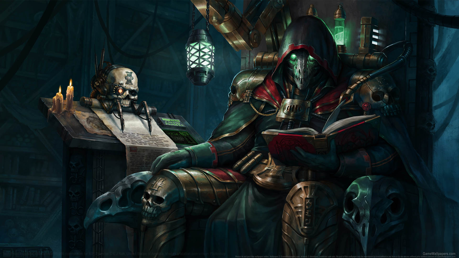 Warhammer 40,000 fan art achtergrond 01 1920x1080