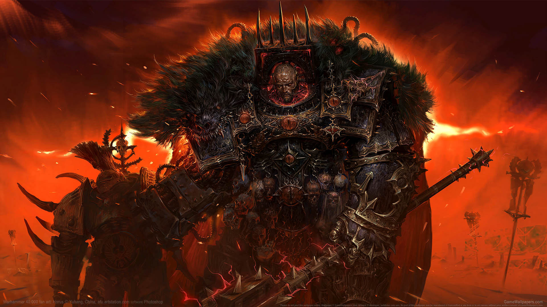 Warhammer 40,000 fan art wallpaper 02 1920x1080