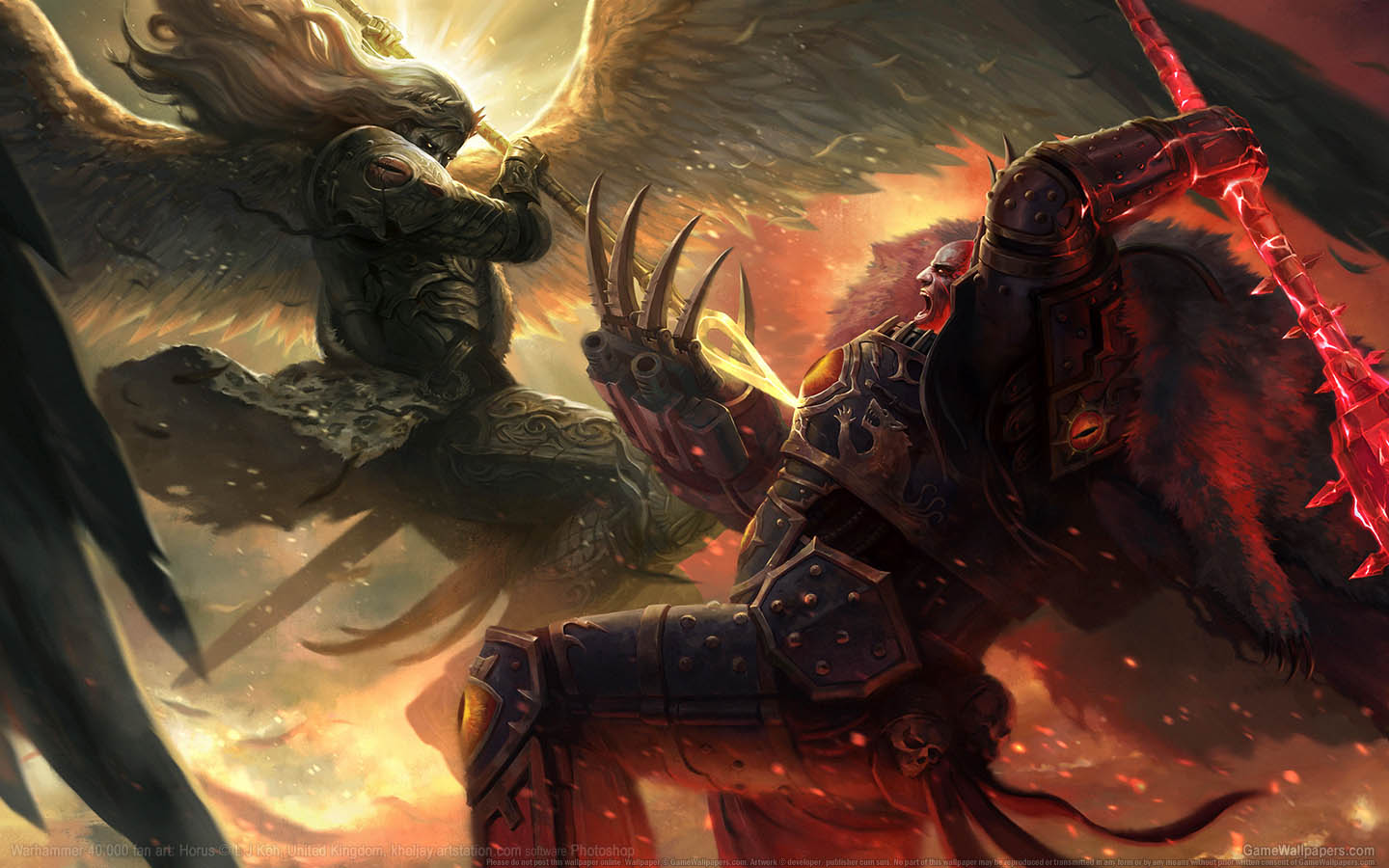 Warhammer 40,000 fan art Hintergrundbild 03 1440x900