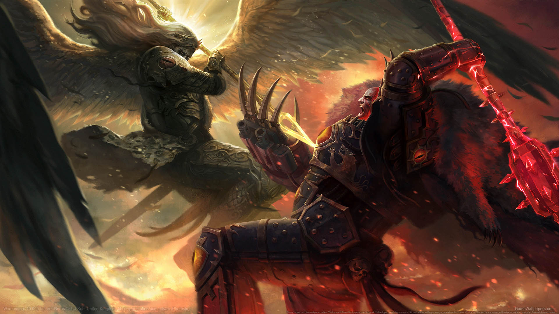 Warhammer 40,000 fan art wallpaper 03 1920x1080