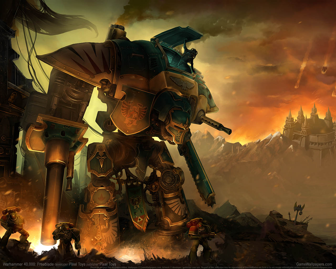 Warhammer 40.000: Freeblade achtergrond 01 1280x1024