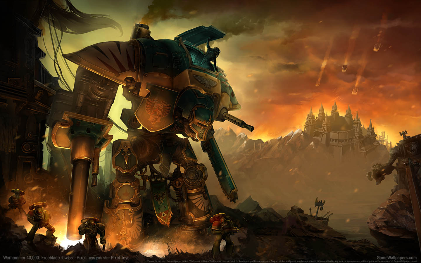Warhammer 40.000: Freeblade Hintergrundbild 01 1440x900
