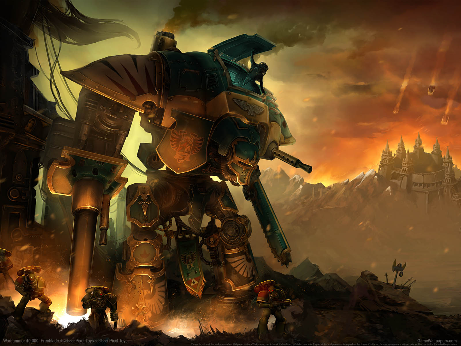Warhammer 40.000%3A Freeblade Hintergrundbild 01 1600x1200