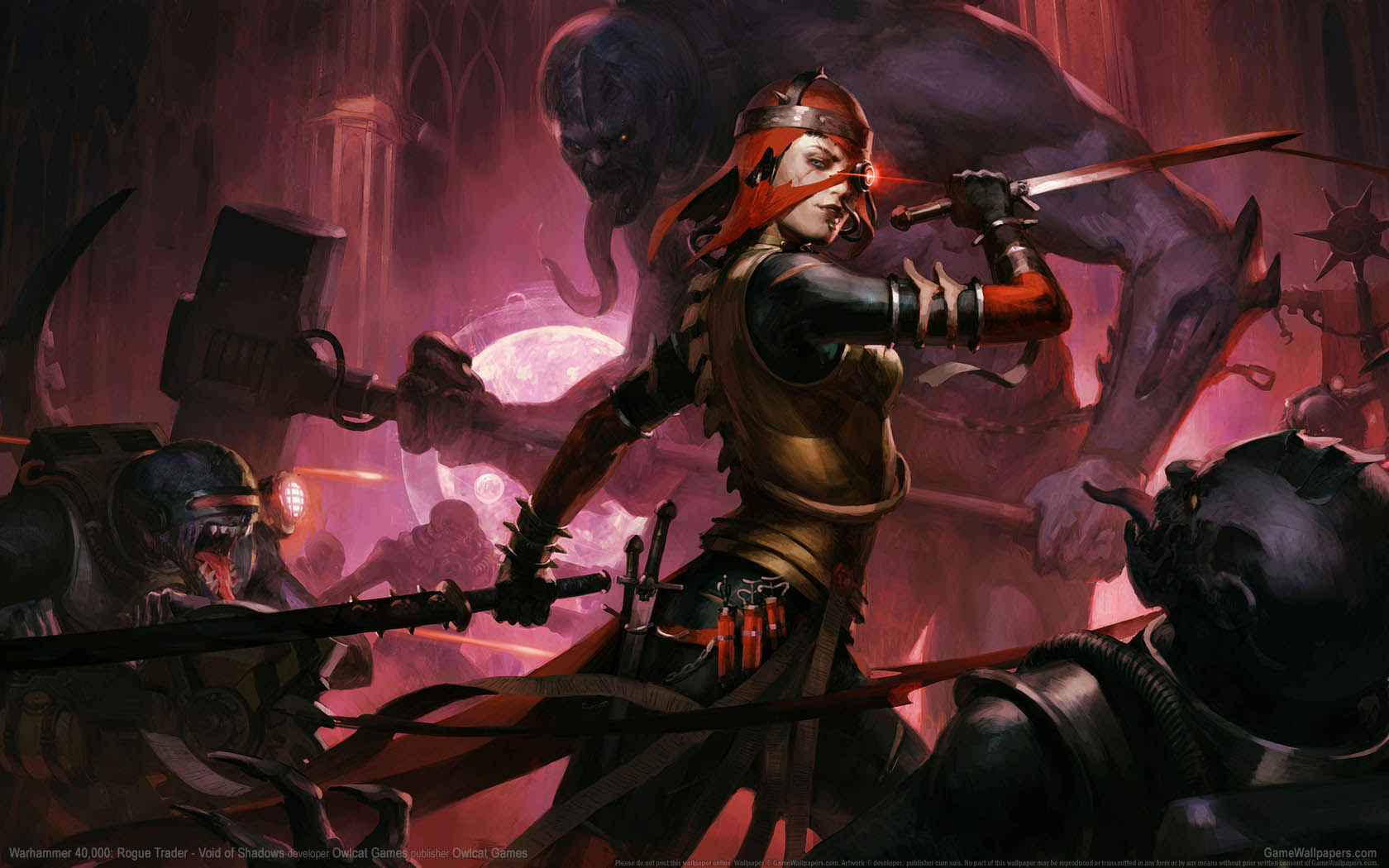 Warhammer 40,000: Rogue Trader - Void of Shadows achtergrond 01 1680x1050