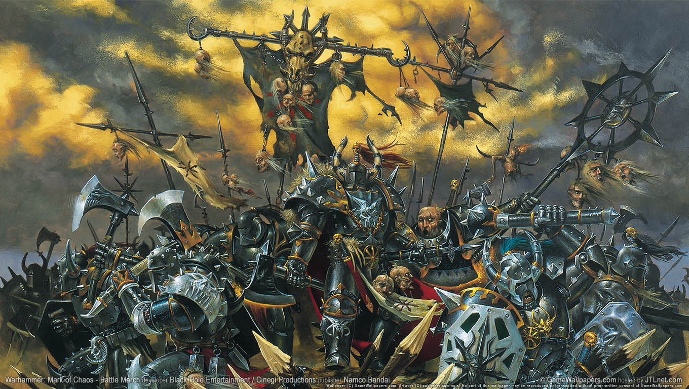 Warhammer: Mark of Chaos - Battle March wallpaper 01 1360x768