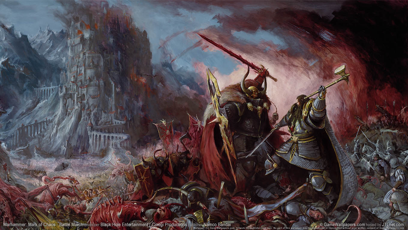Warhammer: Mark of Chaos - Battle March fond d'cran 02 1360x768