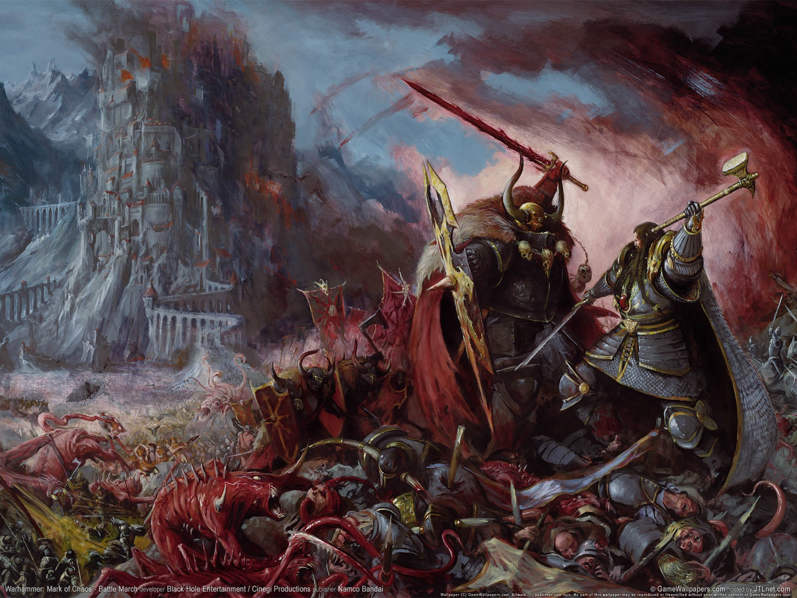 Warhammer: Mark of Chaos - Battle March fond d'cran 02 1600x1200
