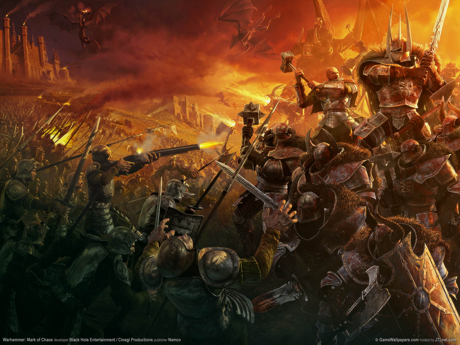 Warhammer: Mark of Chaos fond d'cran 01 1600x1200