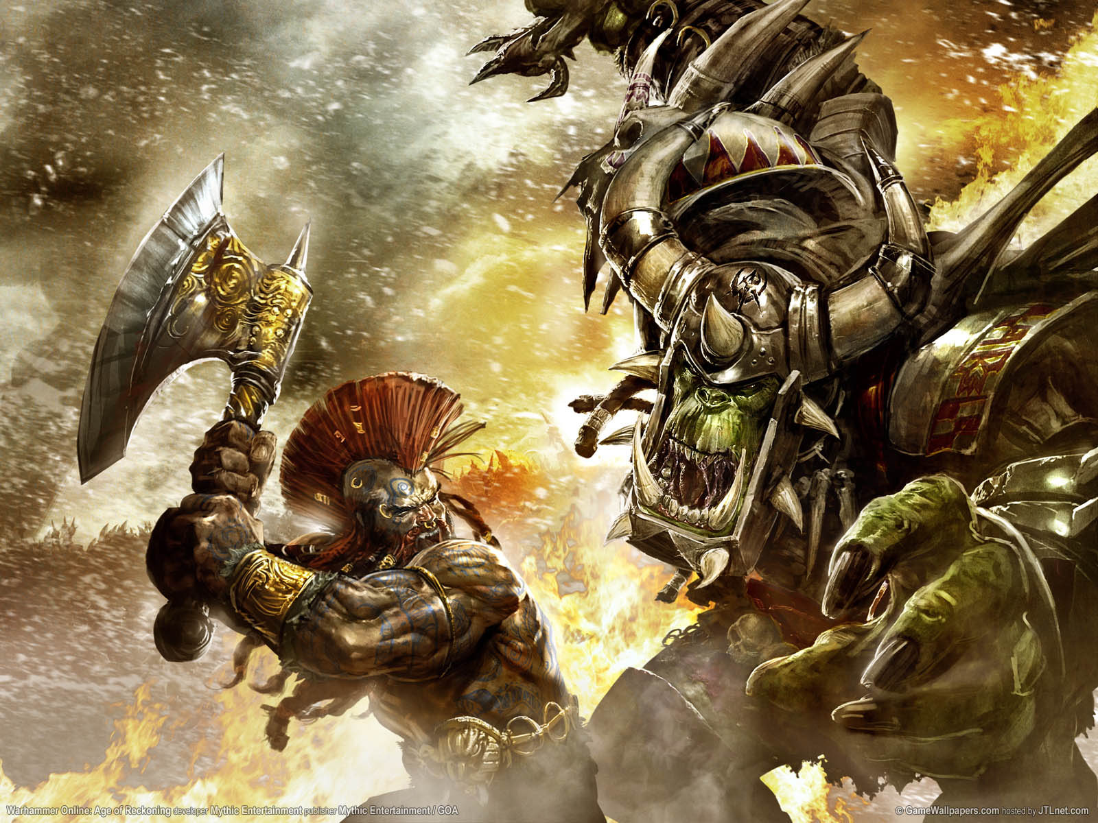 Warhammer Online: Age of Reckoning fond d'cran 01 1600x1200