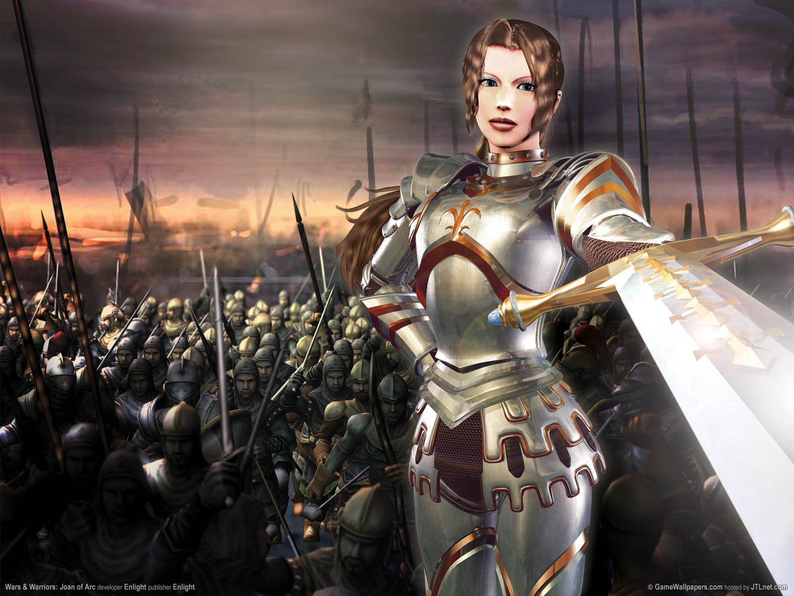 Wars & Warriors: Joan of Arc fond d'cran 01 1600x1200