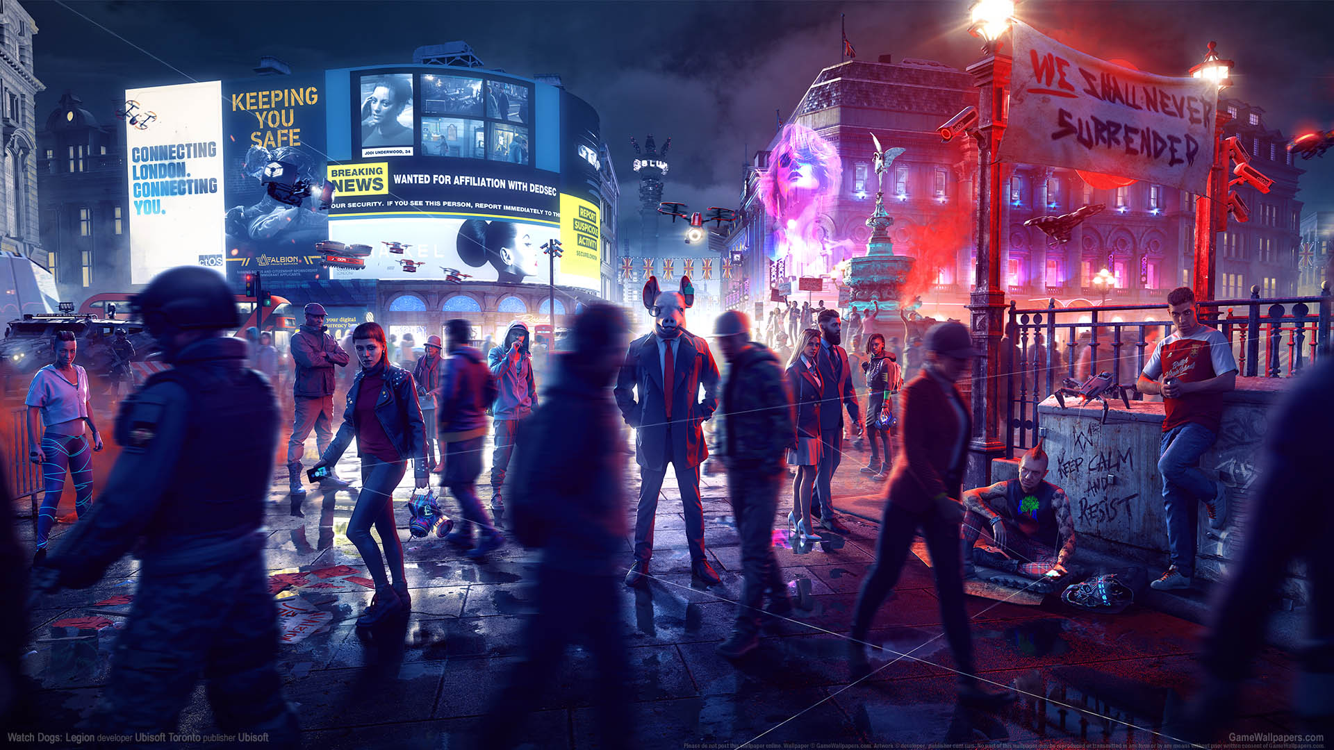 Watch Dogs: Legion achtergrond 01 1920x1080